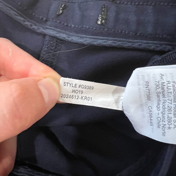 J. Crew, Navy Womens Anyday Pant in Stretch Ponte - Picture 6 of 8